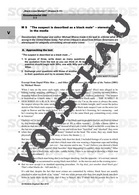 Michael Brown´s Death - Black Lives matter. Englisch Abitur 2025. Arbeitsblätter Musterseite 3