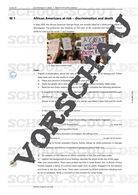 George Floyd´s Death- Black Lives matter. Englisch Abitur 2025. Arbeitsblätter Musterseite 1