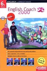 Englisch Lernsoftware English Coach 2000, 3D von Cornelsen für den Einsatz in der Mittelstufe