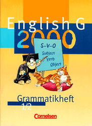 Englisch G 2000 Grammatikheft, Reihe B Realschule von Cornelsen für den Einsatz im Englischunterricht