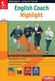 English Coach Multimedia zum Schulbuch Highlight von Cornelsen für den Einsatz in der Mittelstufe