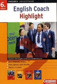 English Coach Multimedia zum Schulbuch Highlight von Cornelsen für den Einsatz in der Mittelstufe