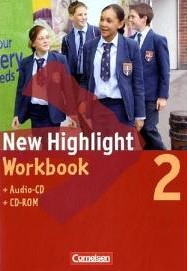 Englisch Workbook zum Schulbuch New Highlight von Cornelsen für den Einsatz in der Mittelstufe